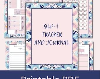 GLP-1 Weight Loss Tracker & Journal: Injection Tracker (Digital Download)
