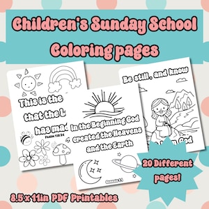 Kids Sunday school coloring pages, children coloring pages, Christian coloring, kids Christian coloring book, Sunday School coloring pages