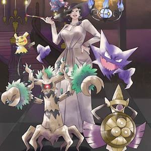Commission d'art Pokémon Portrait de famille Pokémon, Avatar Pokémon personnalisé, Devenez un Pokémon, Illustrations numériques Dessins de portrait