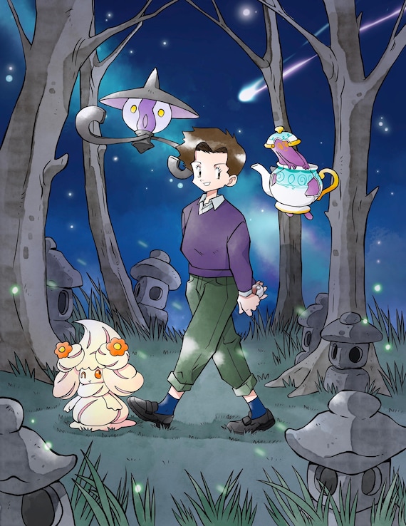 Custom Pokémon Portrait • Retro Game Boy Style • Digital Download • Family Avatar Commission • Nostalgic Pokémon Art