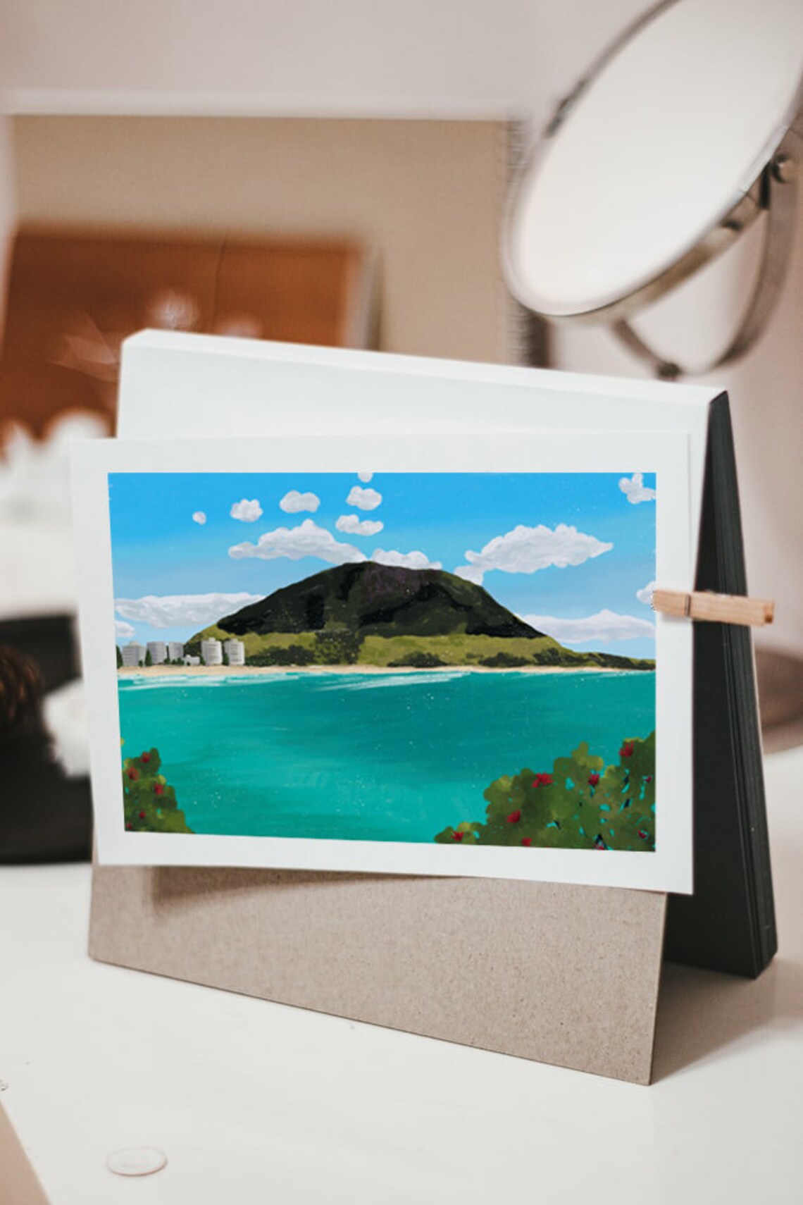 New Zealand Mount Maunganui Art Print Instant Download Etsy