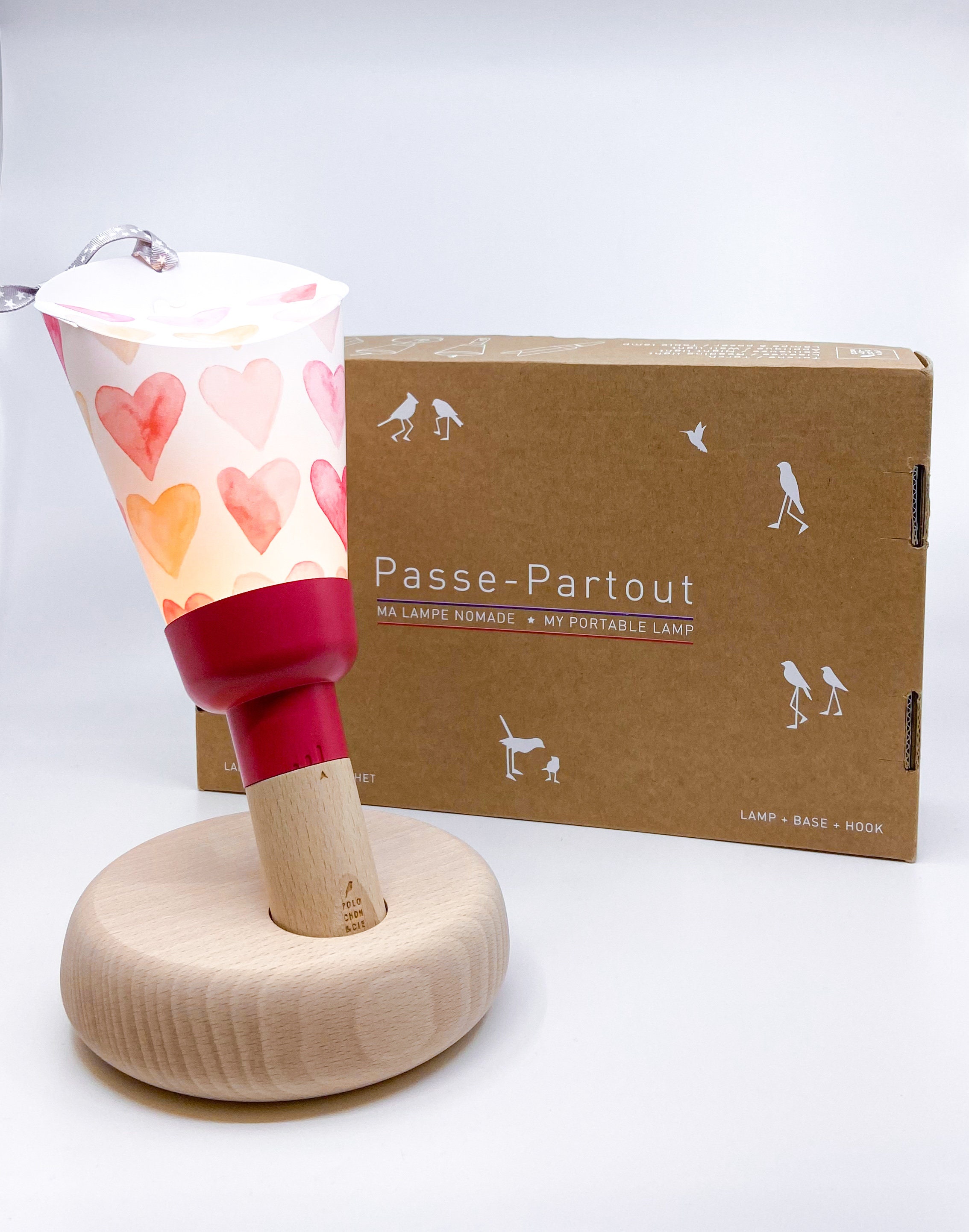 Coffret Lampe Nomade Jolie Cœur