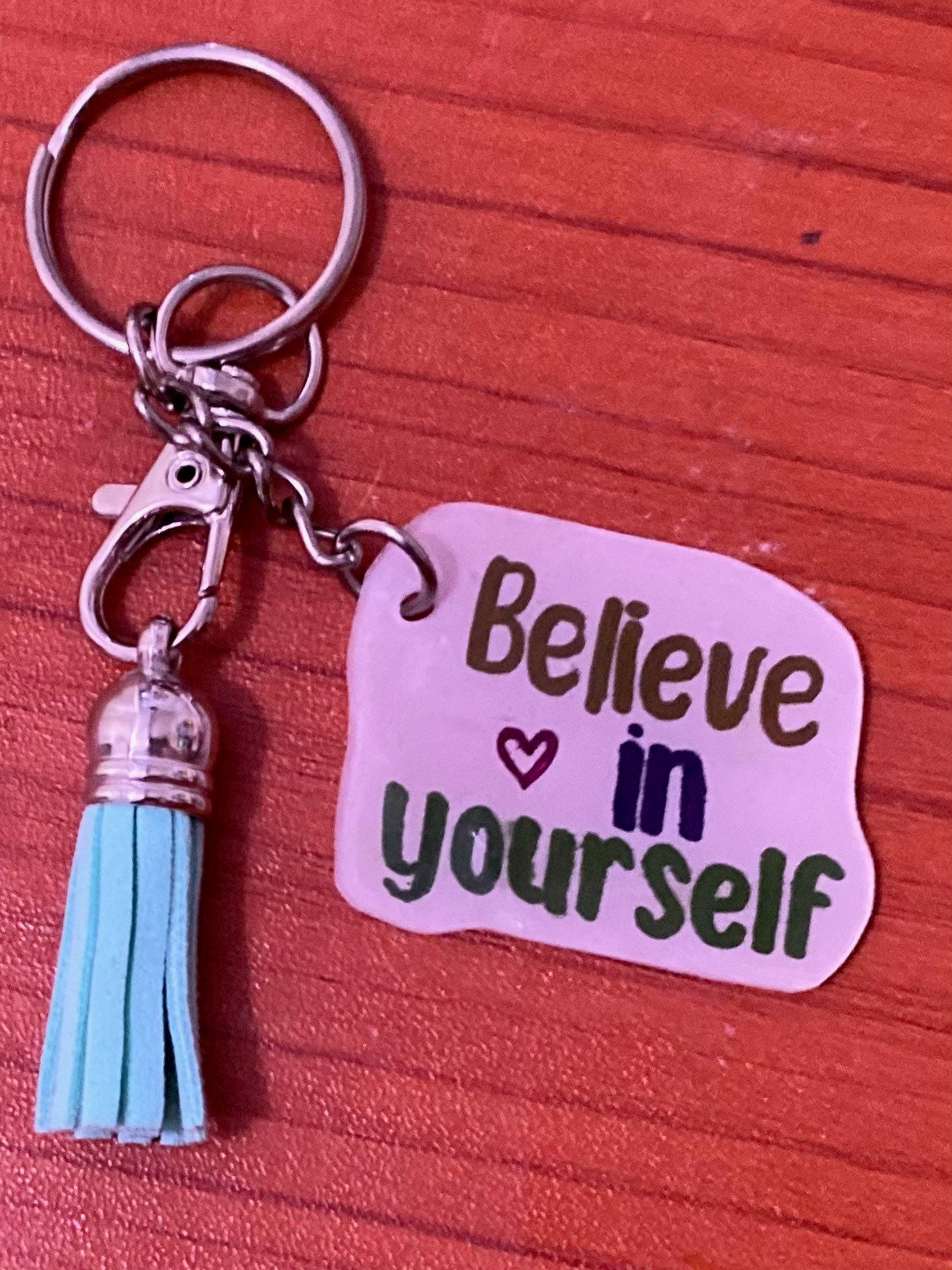 CUSTOMISABLE QUOTES acrylic keychains/keyrings Etsy