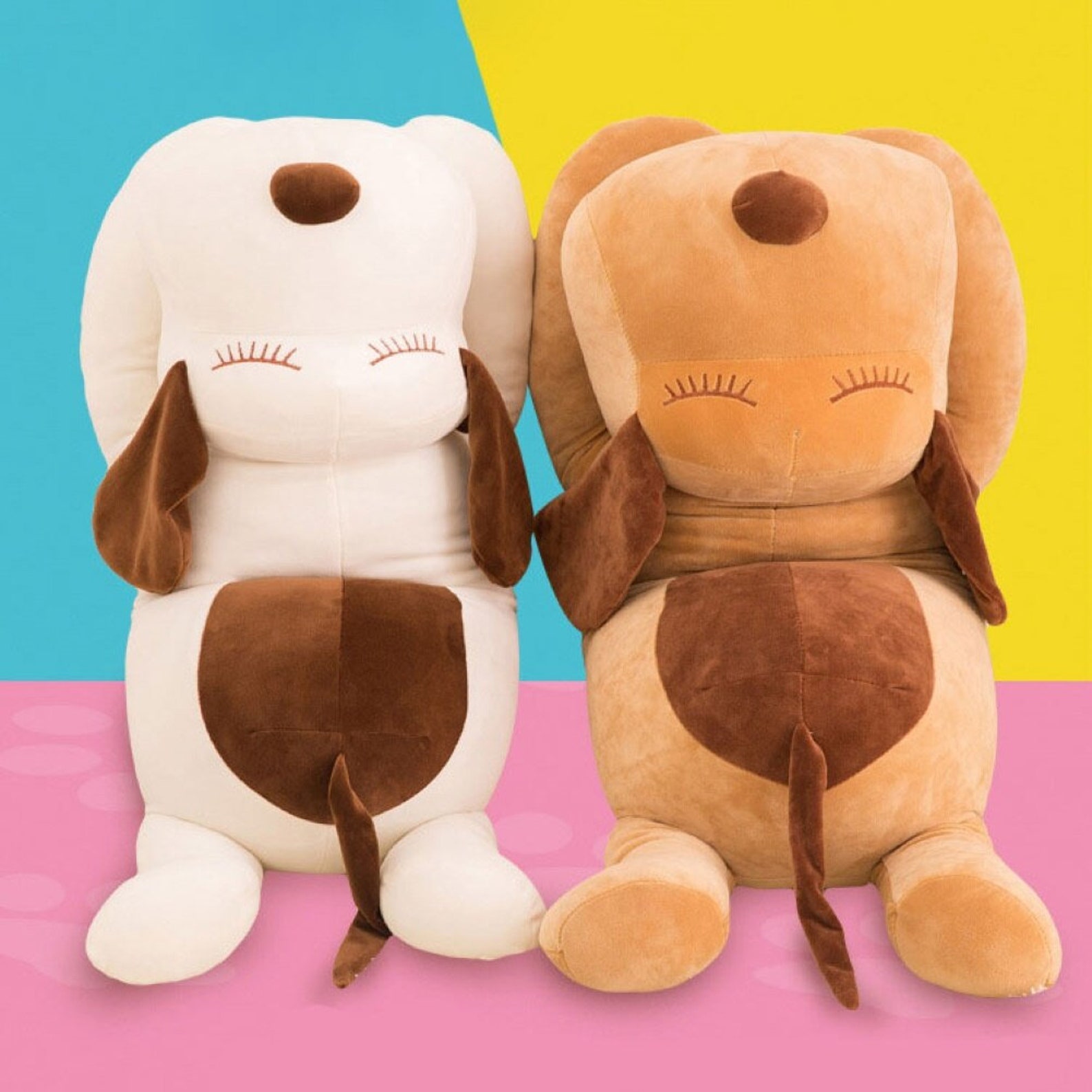 Cute Sleeping Dog Plush Huggable and soft Animal Pet Dog Etsy