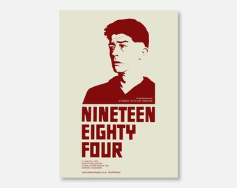 Nineteen Eighty-Four (1984) // unframed A3 print