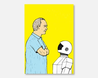 Robot & Frank (2012) // unframed A3 print