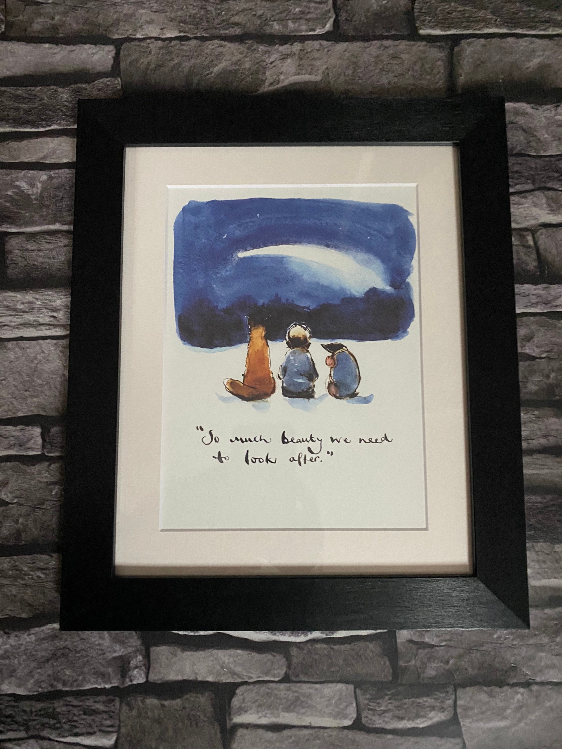 Charlie Mackesy Framed Print Etsy