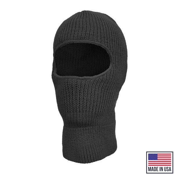 Balaclava Black US Original Open Face Army Combat Mask Tactical Neck Warmer SAS Hat New