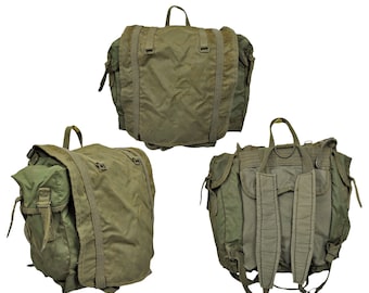 ヴィンテージミリタリー フランス製リュックサック 軍用バッグ 余剰品