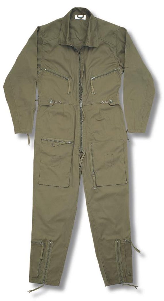 jump suit フライトスーツ　military U.S. Army Olive Green Utility Mechanic Flyers Coveralls Jump