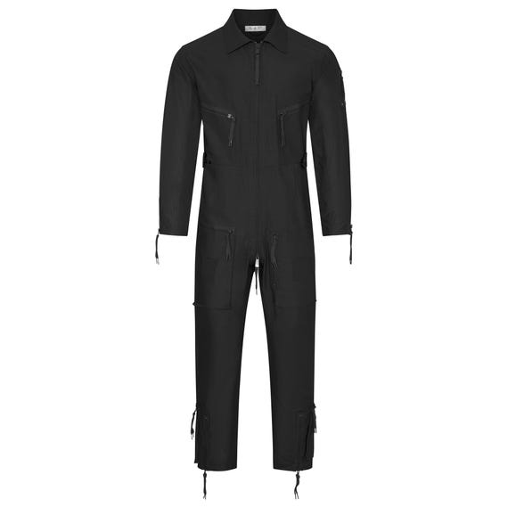 Flying Suit Jumpsuit Flight Military Pilot Air Style Coverall Zip