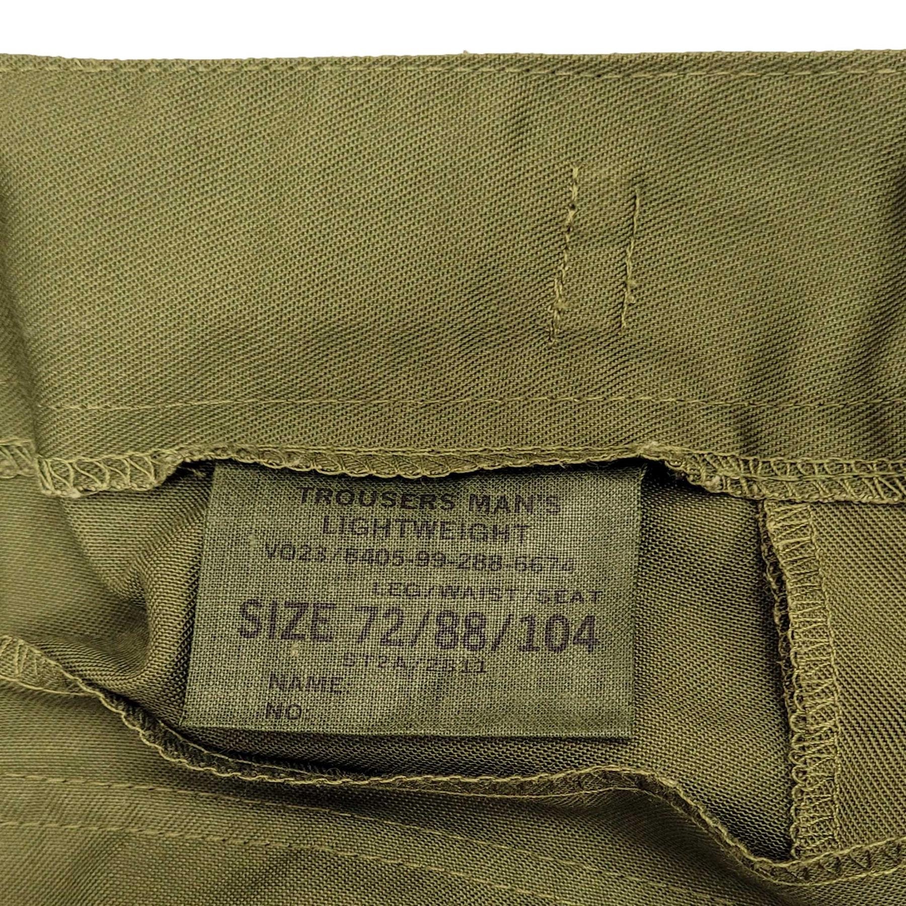 Original British Army Lightweight Trouser Vintage Surplus