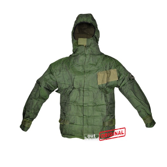 Original British Army NBC Nuclear Biological Chemical Suit Jacket