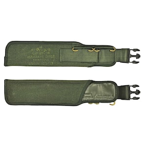 Army Pouch Original British Pouch Military Combat Field Gear Holster Olive Green Issued Army Surplus Vintage Collection
