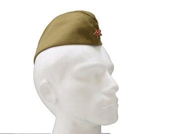 Army Surplus Russian Forage Cap 70's Vintage