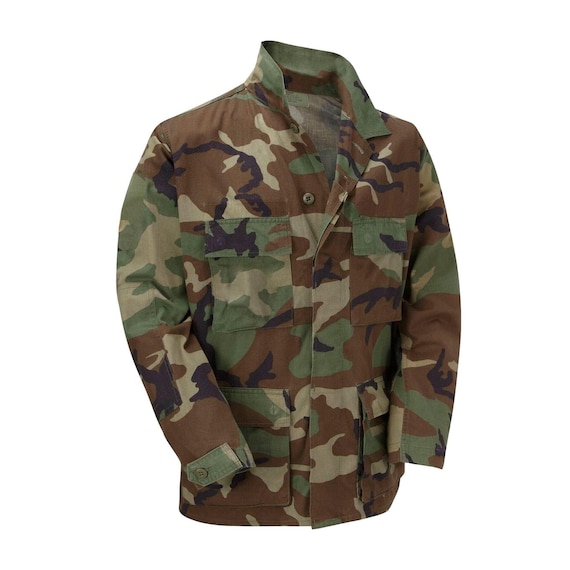 Army Shirt Original US Military Surplus Original BDU Light