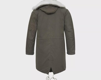 Fishtail Parka Original Field M65 Jacket Padded Hooded Army