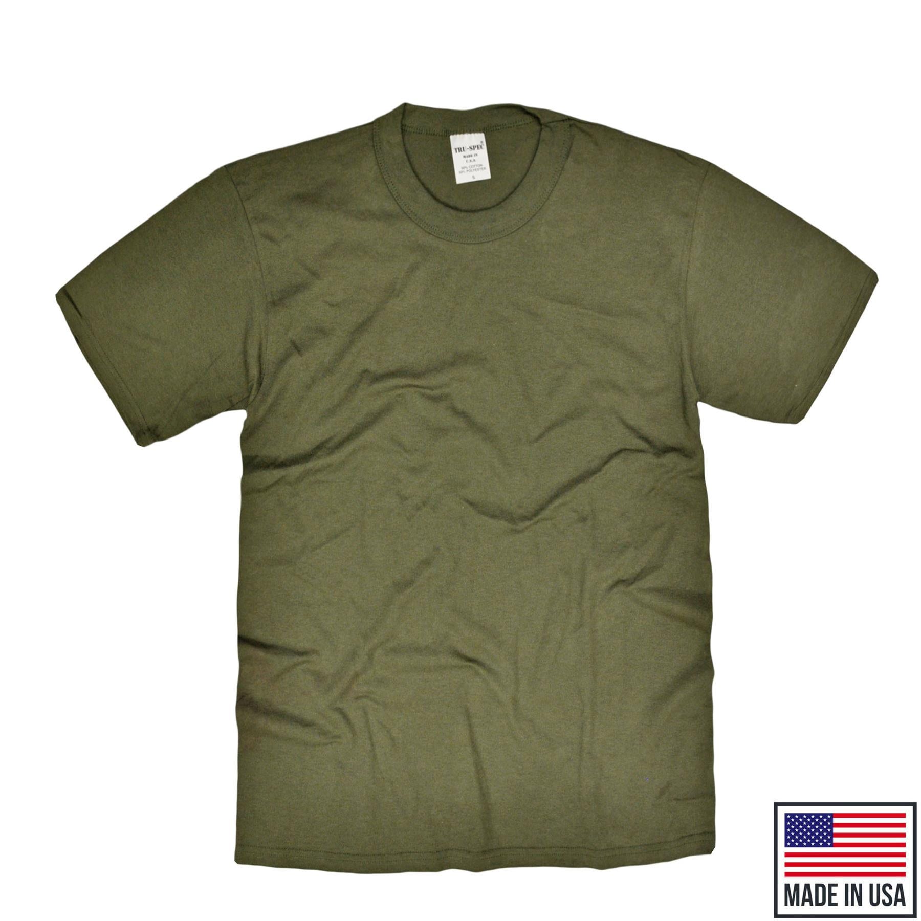 Army T Shirt Original US Tru-spec Original Short Sleeve T-shirt 