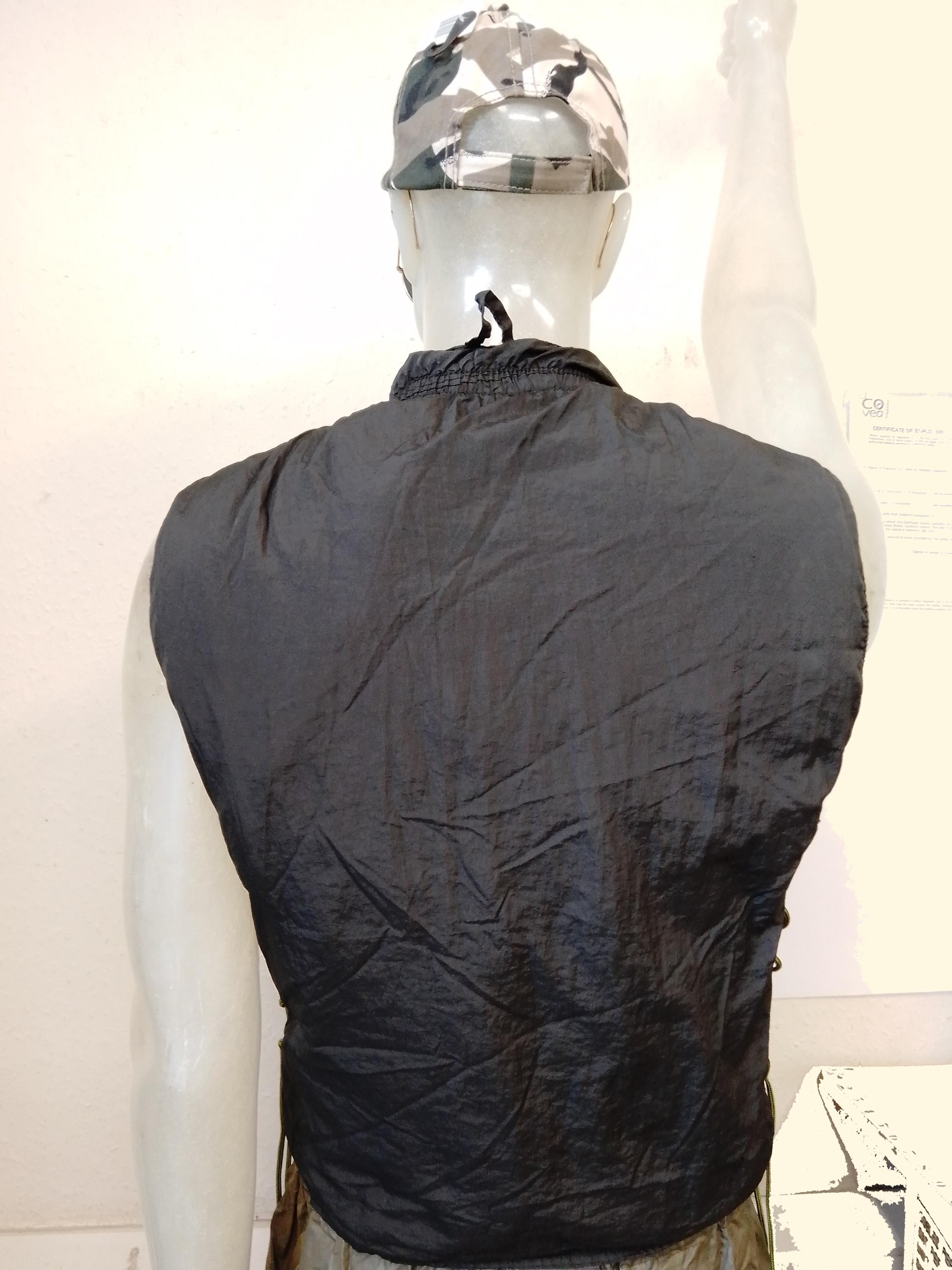 Vintage Military Vest Army Lightweight Waistcoat Dyed Black 80s - Etsy