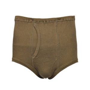 Vintage British Army Man's Underwear Drawers - Medium - Cotton