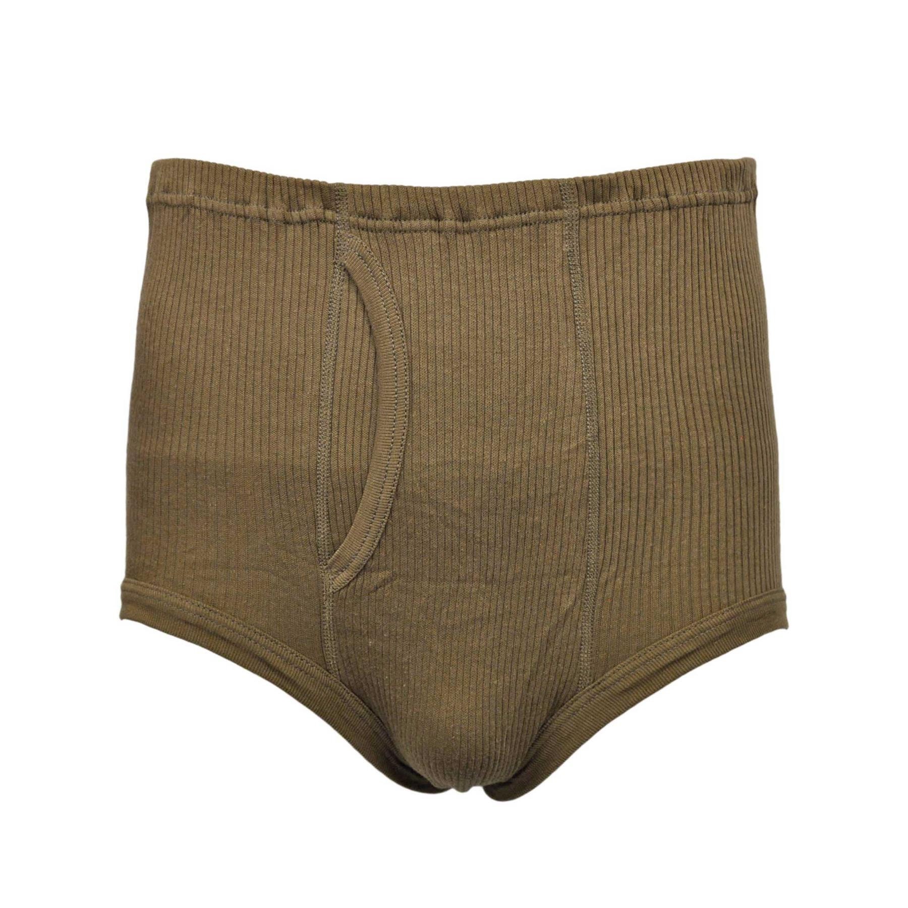 Brief Underwear Organic Cotton Butter Knit Fabric Made in the USA