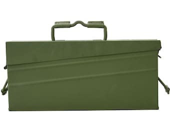 German Metallic Ammo Box - New Original Army DIY Tool Work Storage Container Decoration Toolbox