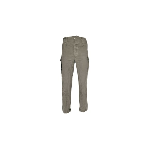 Original Vintage German Moleskin Trousers Olive Green Army Surplus