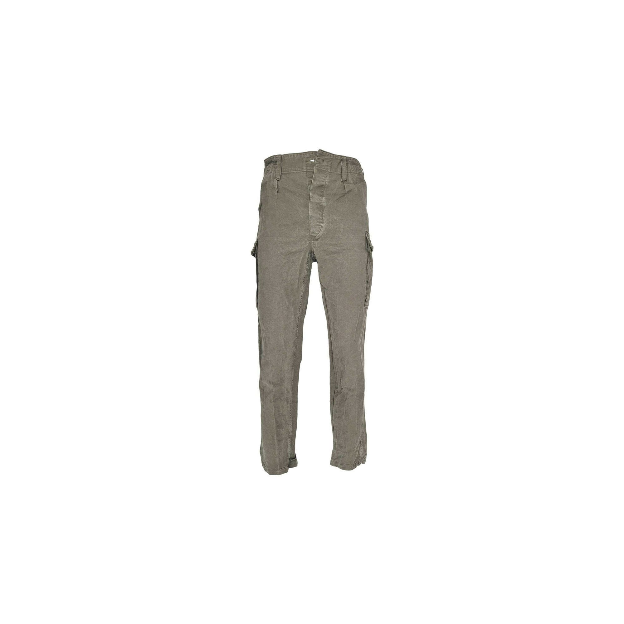 Original Vintage German Moleskin Trousers Olive Green Army Original Vintage German Moleskin Trousers Olive Green Army