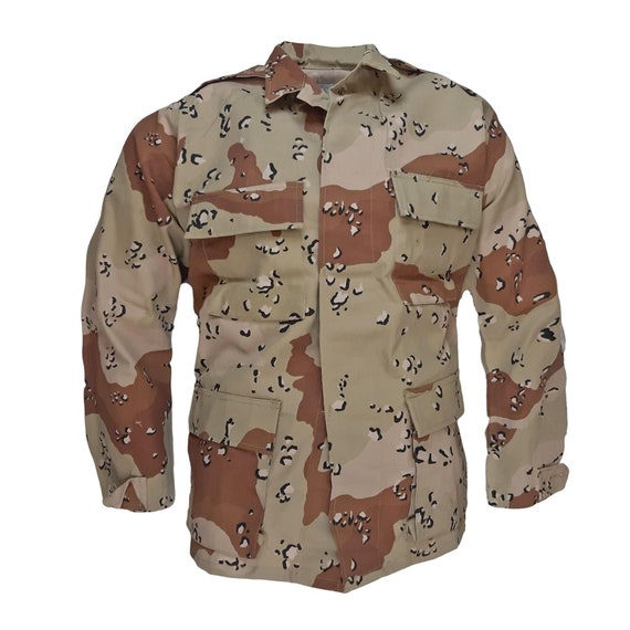 Vintage Original US BDU Twill Long Sleeve Shirt Jacket 6D Pattern