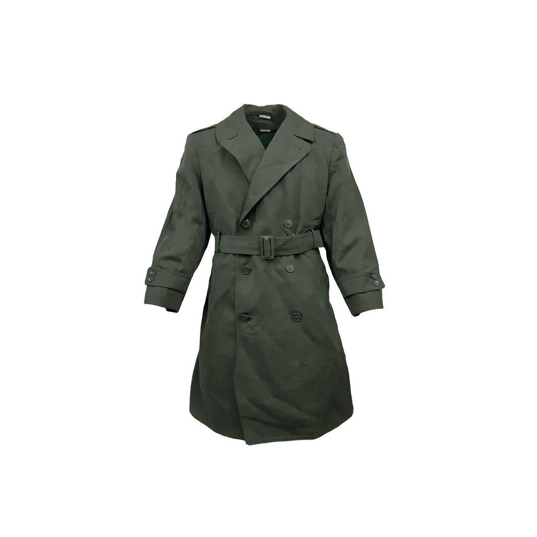 US Gov Issue Overcoat AG44 Wool Gabardine Lined Army Parka