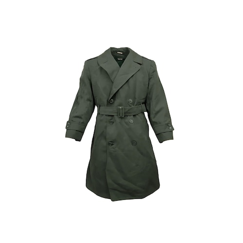 US Gov Issue Overcoat AG44 Wool Gabardine Lined Army Parka Green