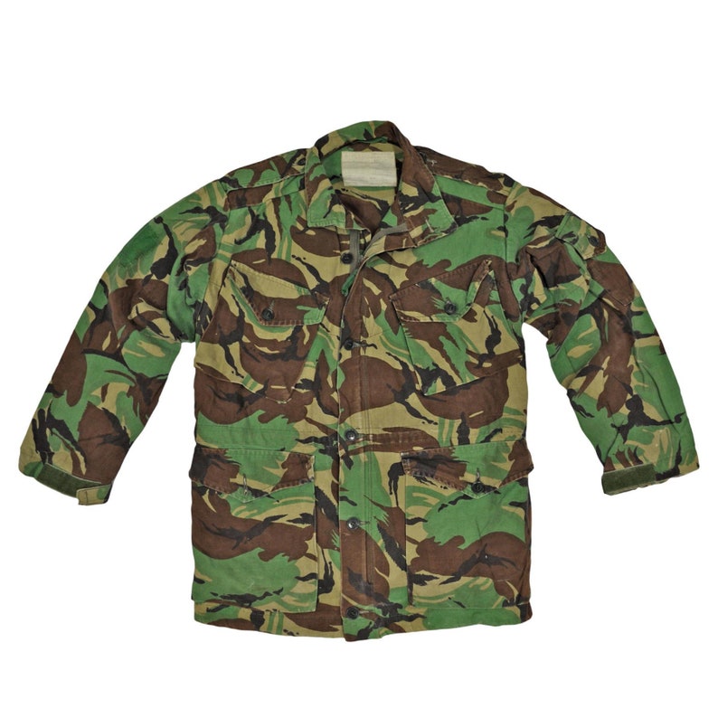 Original British Army Jacket Dpm Camo Camouflage Hunting Fishing Coat