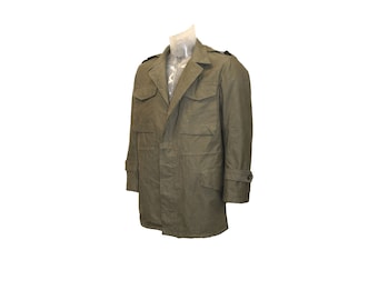 Greek Army M43 Field Jacket Surplus Army Military Vintage Coat
