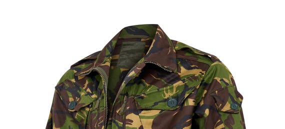 Original British Army Jacket Ripstop 95 DPM Camo Combat Field Coat