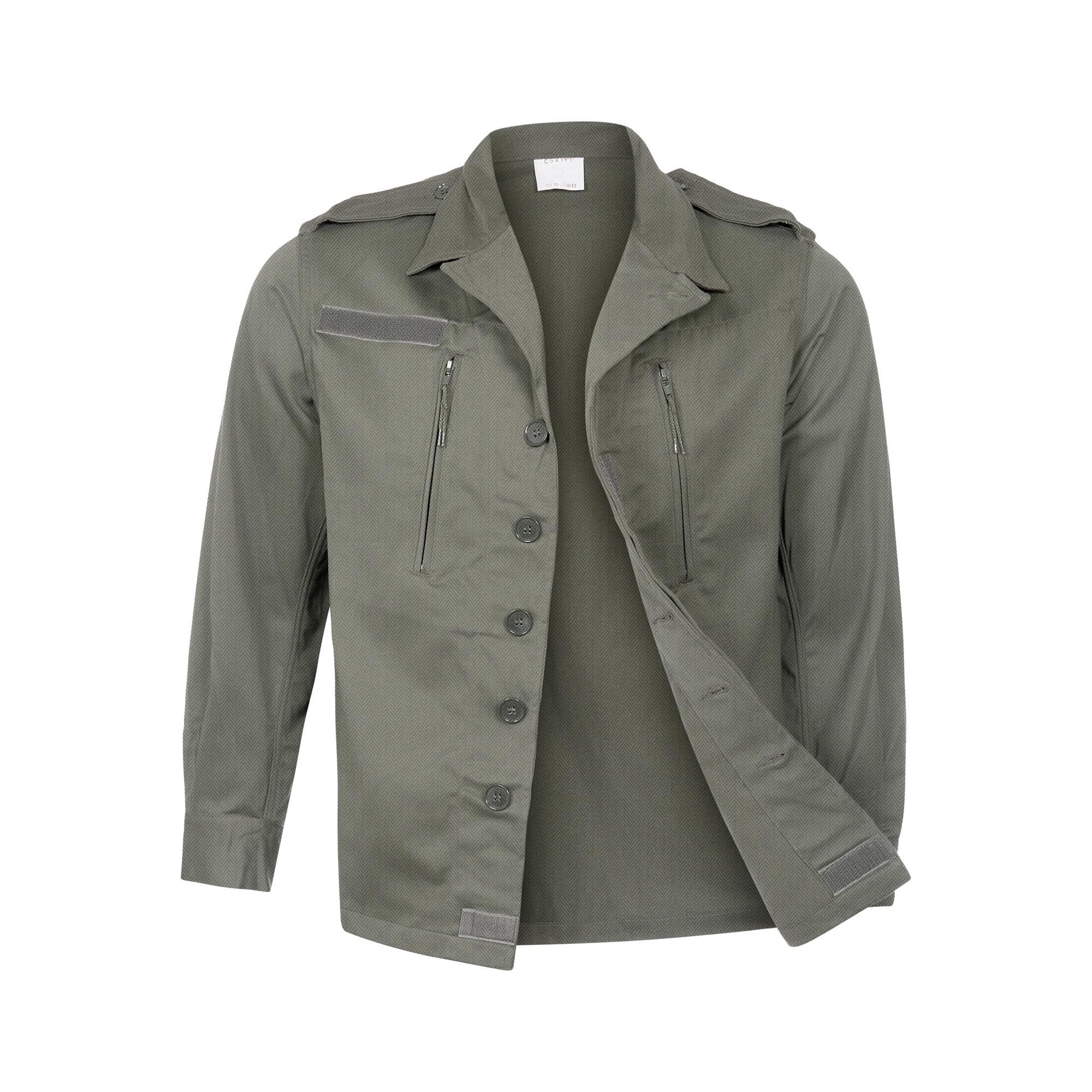ジャケット・アウター 50's French Army Wool Field Coat Vintage French army F1 olive field jacket combat coat