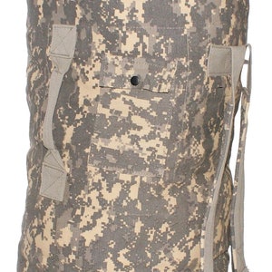 Military Duffle Bag Army ACU Camo Digital Duffel Tactical Sack