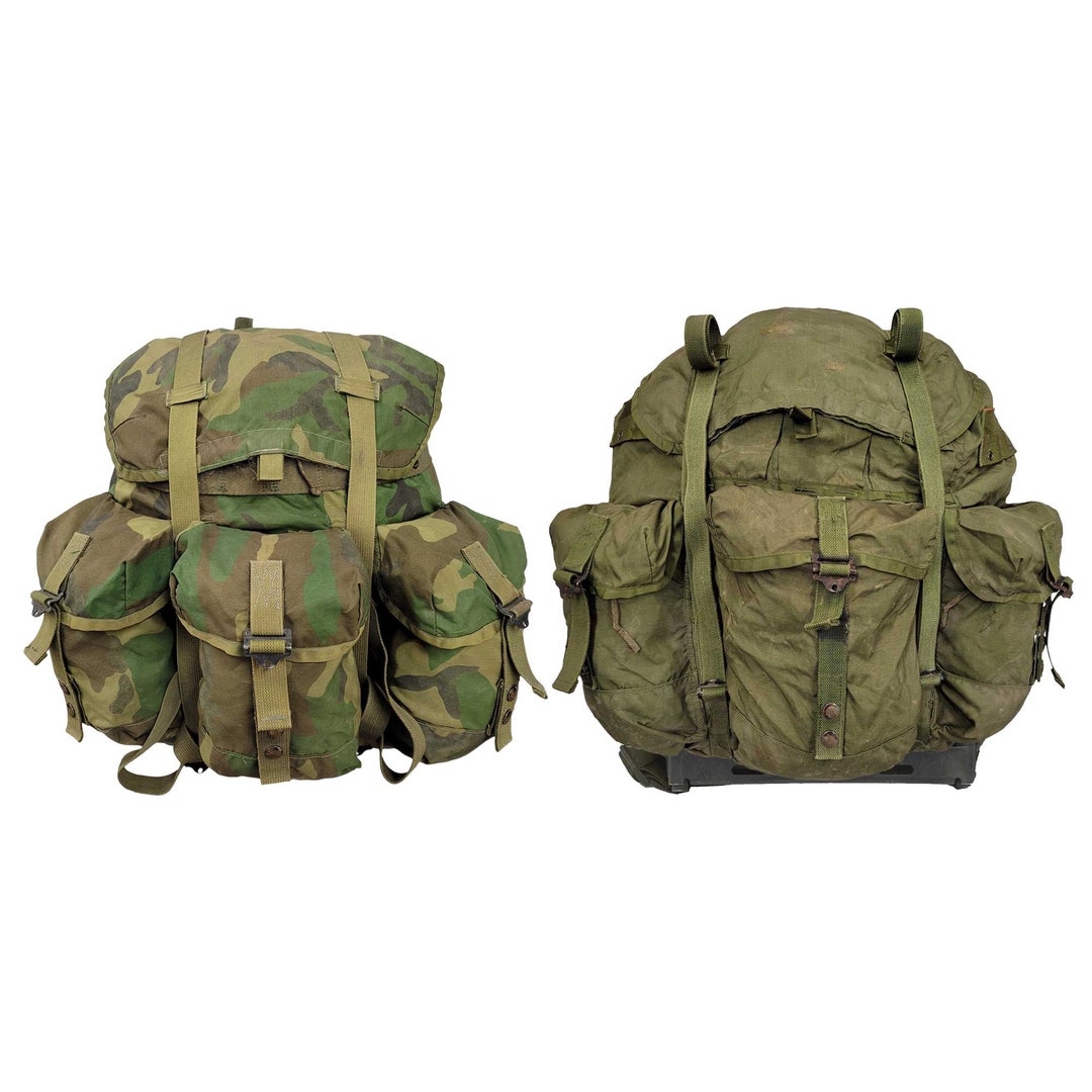 80s US ARMY rucksack tropical バックパック Genuine US Issue Vietnam Era Tropical Rucksack - Military Depot