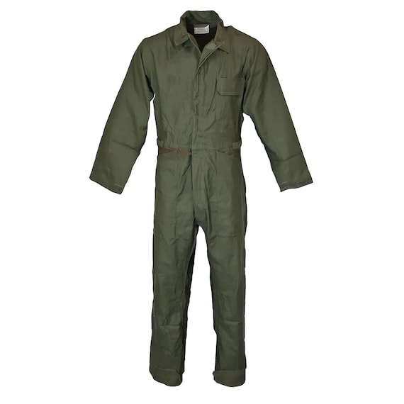 Olive green on sale coveralls