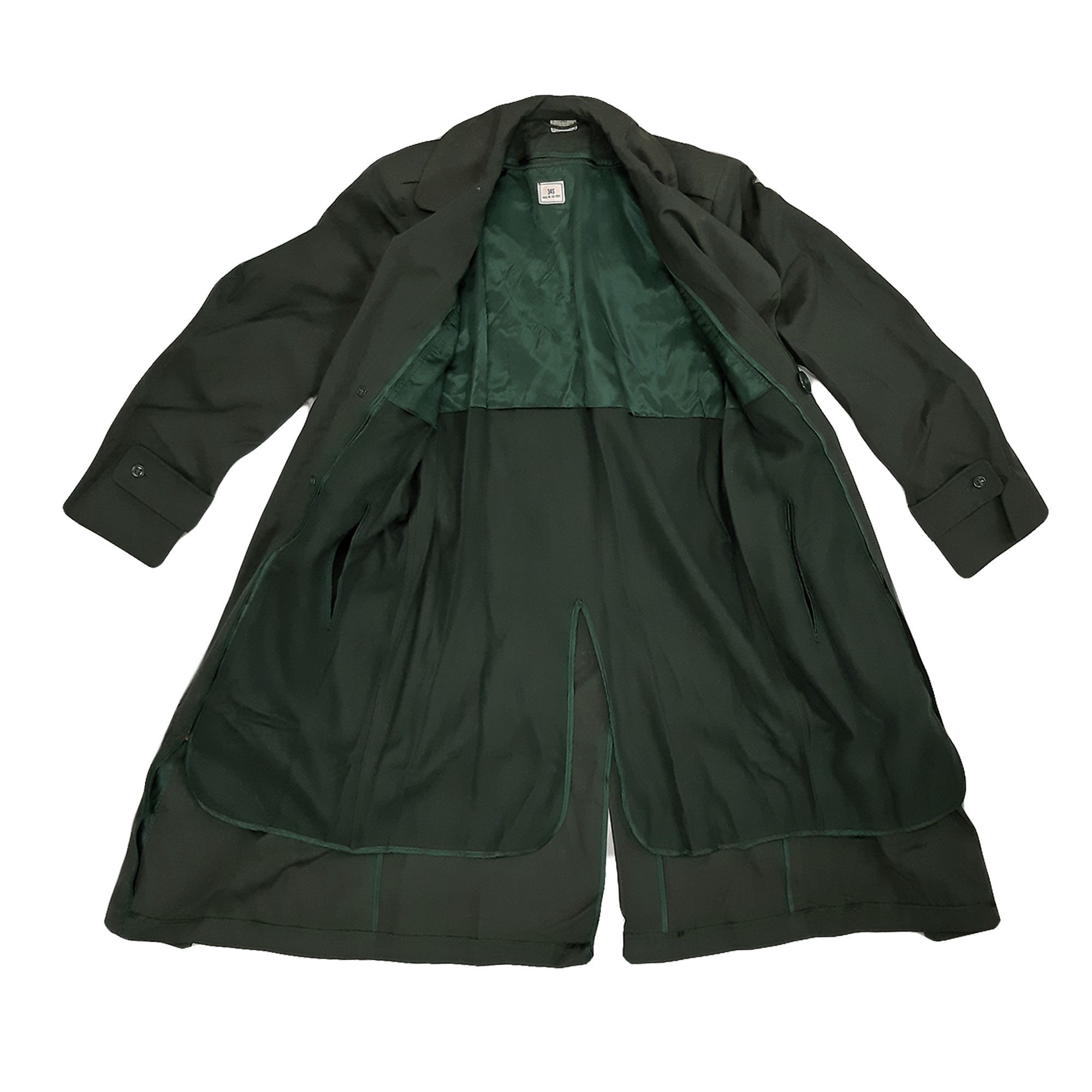 US Army Military Overcoat AG44 Wool Long Trench Coat Warm Jacket New 38 In Short - Foto 4