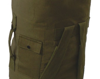 Military Duffle Bag Army Duffel Tactical GI Sack Olive