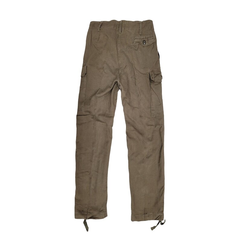 Original German Moleskin Trousers Stonewashed Heavy Duty Cotton Cargo
