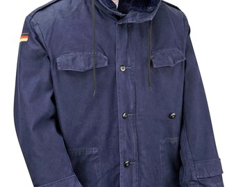 Original German Parka Army Surplus Military Vintage Lined