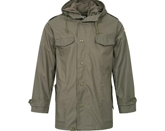 Vintage Military Style Parka kalte Winter Warme gefütterte Jacke