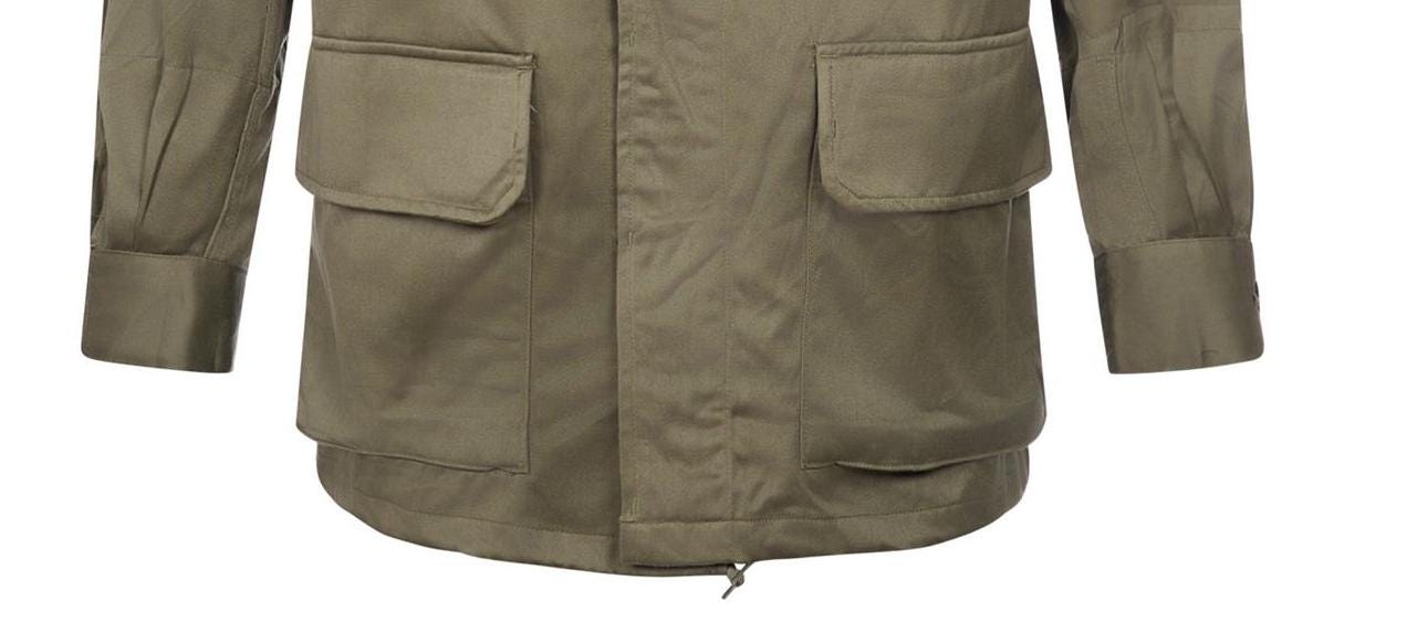 Vintage NEW Olive French Military Army Jacket- Medium Size