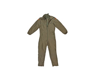 Mono militar vintage del ejército, original, nuevo, con forro alemán