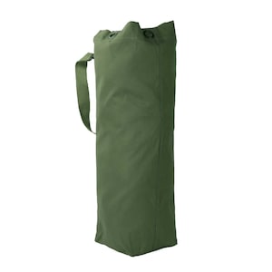 Army Kit Bag US Navy Style Duffel Khaki Long Sea Sack