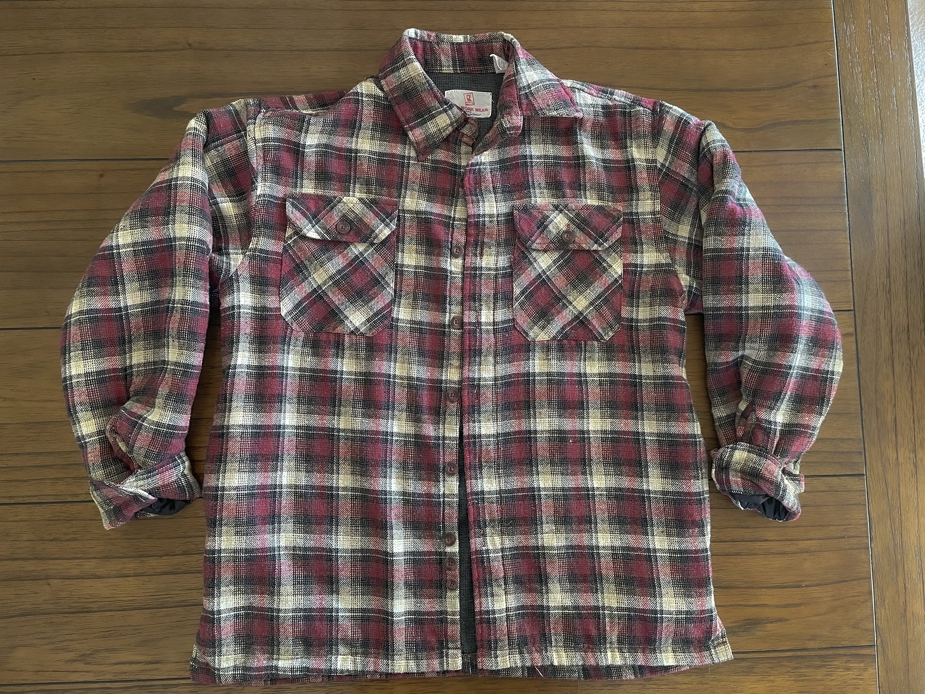 waffle lined flannel