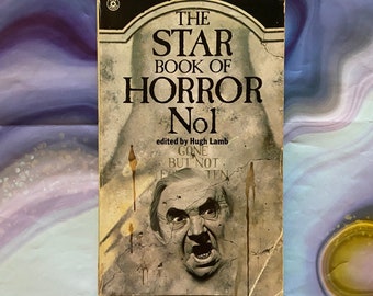 The Star Book of Horror No1 edited by Hugh Lamb. Vintage horror paperback 1975.