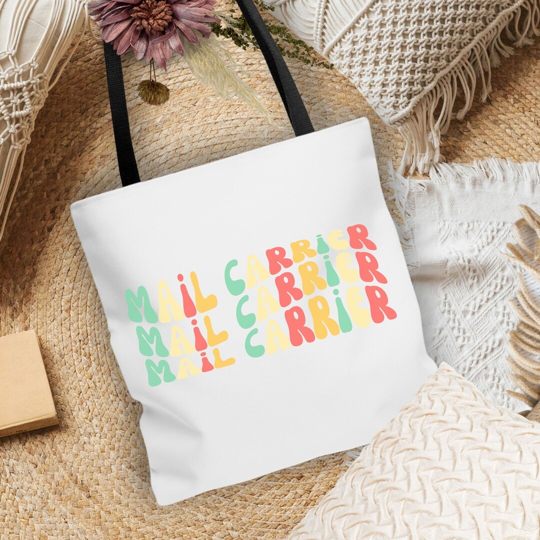 Postal Life Tote Bag Mail Woman Tote Postal Worker Bag Mail Etsy