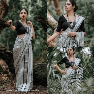 Mundu veshti saree on sale